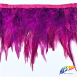 4-6" Bleached Dyed Saddle Fringe (1 Yard)