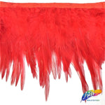 4-6" Bleached Dyed Saddle Fringe (1 Yard)