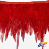 4-6" Bleached Dyed Saddle Fringe (1 Yard)