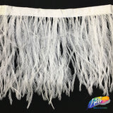 4-6" Ostrich Fringe (1-ply)