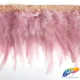 4-6" Bleached Dyed Saddle Fringe (1 Yard)