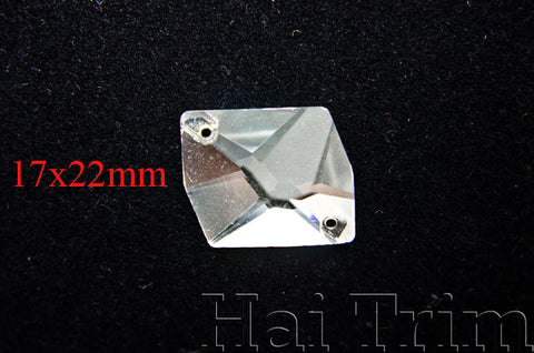 17x22mm Cosmic Crystal Sew-on Rhinestones