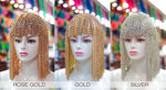 Rhinestone Chain Head Dress