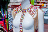 Chained Stone Body Chain, XY3150