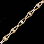 3/8" Eye Crystal Rhinestone Trim, RT-006