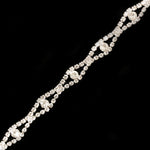 3/8" Eye Crystal Rhinestone Trim, RT-006