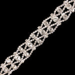 3/4" Crystal Rhinestone Trim, RT-010