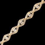 5/8" Eye Crystal Rhinestone Trim, RT-014