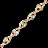5/8" Eye Crystal Rhinestone Trim, RT-014