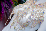 SALE! Crystal Rhinestone Couture Bodice Necklace, RCN-001