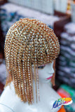 Rhinestone Chain Head Dress