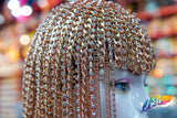 Rhinestone Chain Head Dress