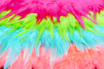 4-6" Bleached Dyed Saddle Fringe (1 Yard)