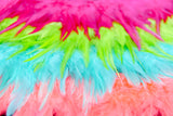 4-6" Bleached Dyed Saddle Fringe (1 Yard)