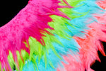 4-6" Bleached Dyed Saddle Fringe (1 Yard)
