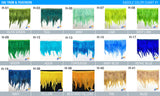4-6" Bleached Dyed Saddle Fringe (1 Yard)