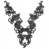 Metallic Beaded Sequins Applique, B-6