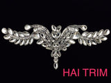 Colored Resin Rhinestone Motif Iron On Applique, IRA-054