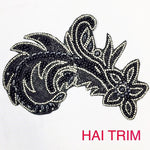 Gel-Back Rhinestone Appliques, Colored Iron-on Crystal Rhinestone Patches, IRA-057