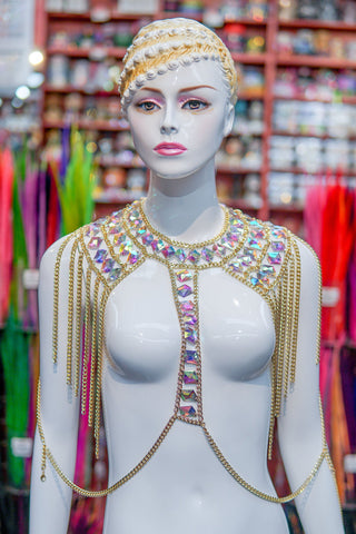 Chained Stone Body Chain, XY3150
