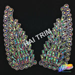 Multicolor Gel-Back Rhinestone Appliques, IRA-080