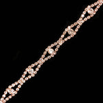 3/8" Eye Crystal Rhinestone Trim, RT-006