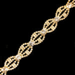 1" Crystal Rhinestone Trimming, RT-018