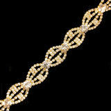 1" Crystal Rhinestone Trimming, RT-018