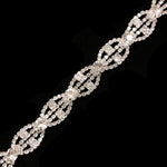 1" Crystal Rhinestone Trimming, RT-018