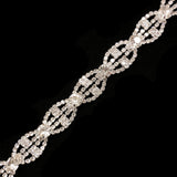1" Crystal Rhinestone Trimming, RT-018