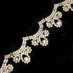 1" Crown Crystal Rhinestone Trim, RT-048