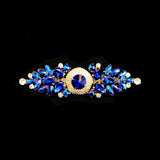 SALE! Fancy Colored Rhinestone Motif Applique on Metal Setting, YH-103