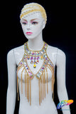 Chained Stone Body Chain, XY3180