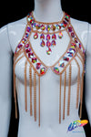 Chained Stone Body Chain, XY3180