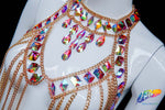 Chained Stone Body Chain, XY3180