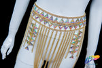 Chained Stone Body Chain Belt, XY4200