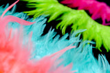 4-6" Bleached Dyed Saddle Fringe (1 Yard)