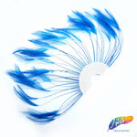 Stripped Hackle Half Pinwheel Feather Pads