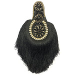 Beaded Rhinestone Epaulet with Tassel Fringe, EP-026 (sold per piece)