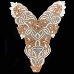 Beaded Sequins Bodice Applique, BSA-02