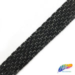 3/4" 8-row Rectangle Rhinestone Iron on Trim, IRT-064