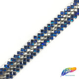 1/2" Multi-Diamond Rhinestone Iron on Trim, IRT-066