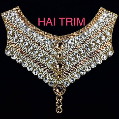 Gel-Back Rhinestone Appliques, Colored Iron-on Crystal Rhinestone Patches, IRA-007
