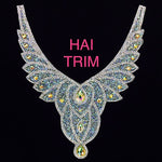 SALE! Gel-Back Rhinestone Appliques, Colored Iron-on Crystal Rhinestone Patches, IRA-026
