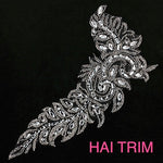 Gel-Back Rhinestone Appliques, Colored Iron-on Crystal Rhinestone Patches, IRA-038
