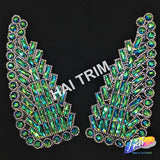 Multicolor Gel-Back Rhinestone Appliques, IRA-080