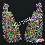 SALE! Multicolor Gel-Back Rhinestone Appliques, IRA-080