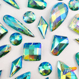 Aqua AB Resin Stones, DDAB05
