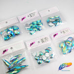 Aqua AB Resin Stones, DDAB05