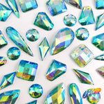 Aqua AB Resin Stones, DDAB05